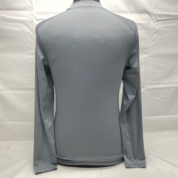 Men’s Nike Long Sleeve Compression Shirt Size Small Grey - Picture 2 of 3